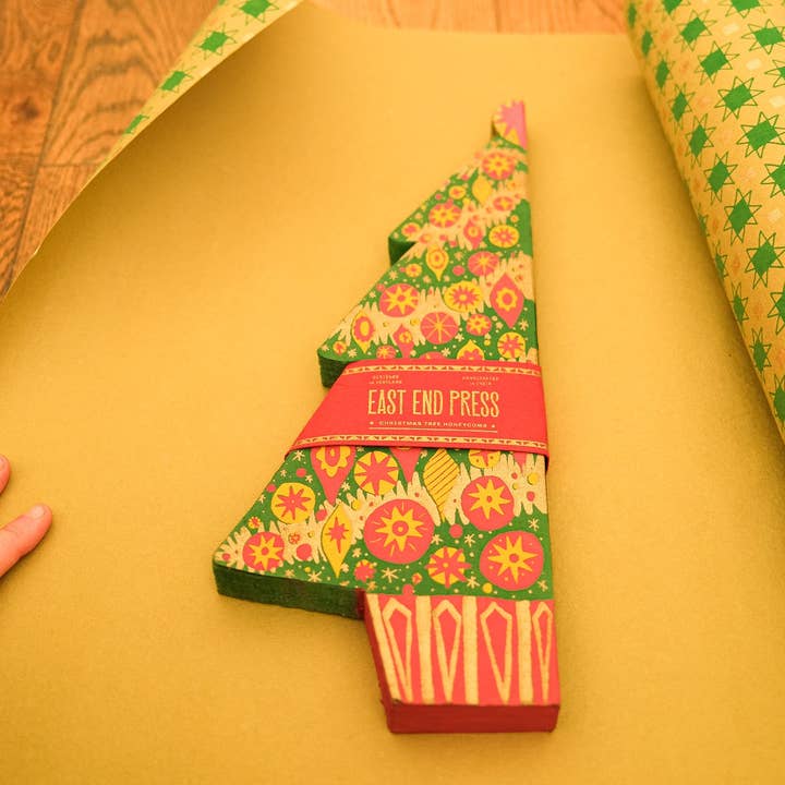 East End Press - Wholesale Christmas Decoration - Christmas Tree Honeycomb11