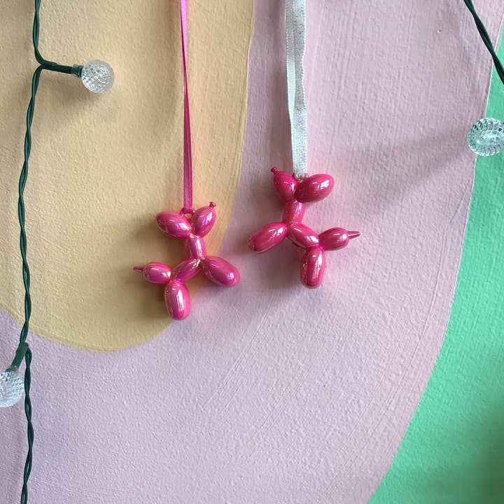 Balloon Dog Ornaments for wholesale by Sunshine Studio