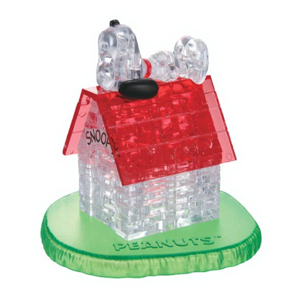 Snoopy & House Crystal Puzzle for wholesale by University Games