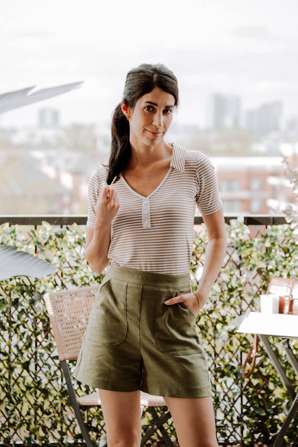 Meemoza - Wholesale Shorts - Women's - Edie Stretch Cotton Shorts SS26 (other colours)4