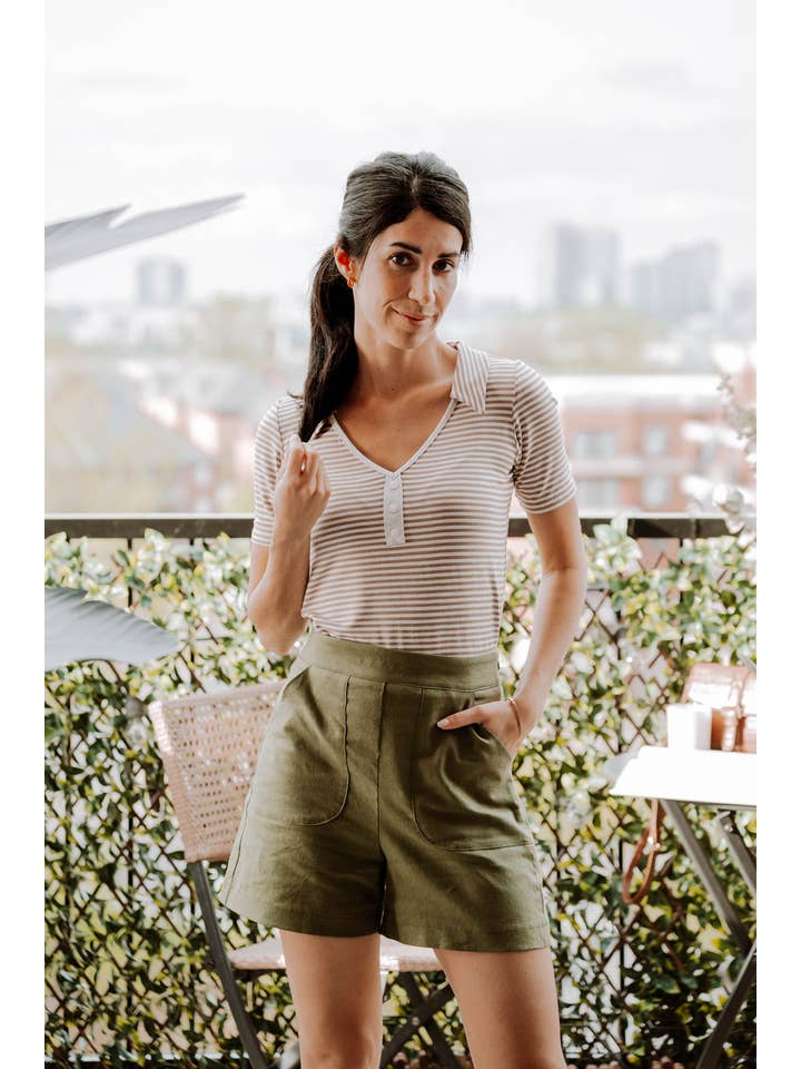 Meemoza - Wholesale Shorts - Women's - Edie Stretch Cotton Shorts SS26 (other colours)4