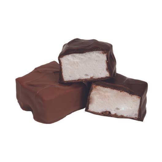 Dark Chocolate Marshmallows, Bulk for wholesale by Coblentz Chocolate Company