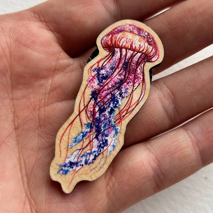 Aquabun - Wholesale Magnet - Jellyfish Magnet