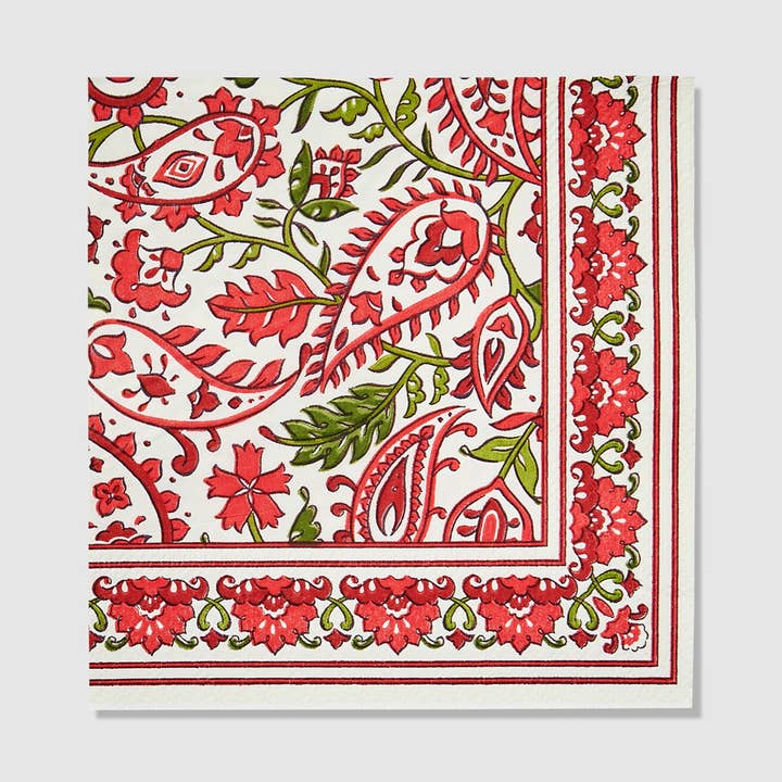 Festive Paisley Cocktail Napkins (25 per pack) and other Purchase Wholesale sangle coton. Free Returns & Net 60 Terms on Faire trending on Faire.