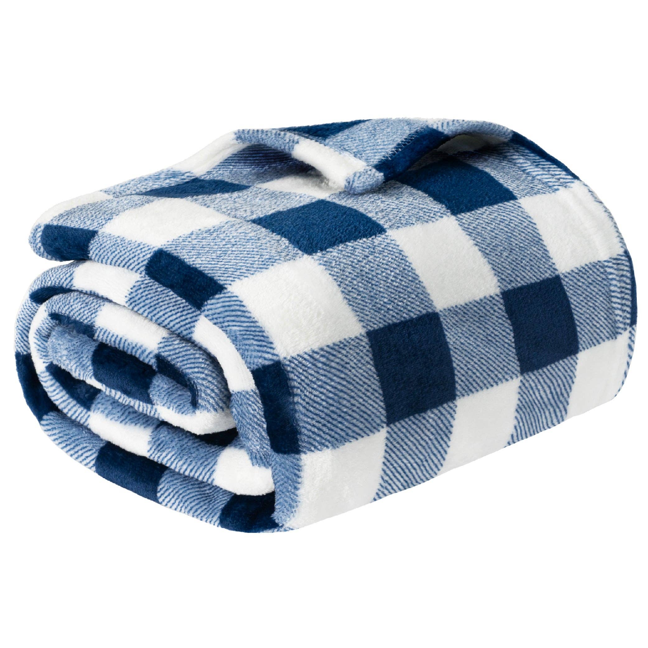 Pavilia – Engroshandel Tæppe – Rutemønstret fleeceplaid i microfiber24