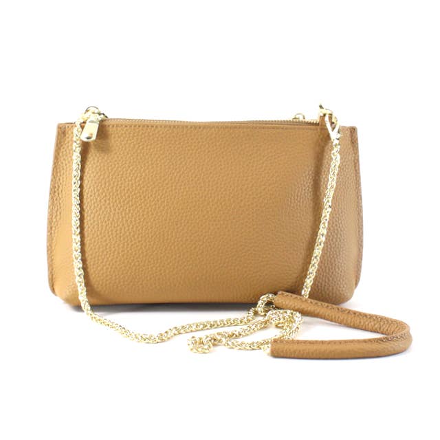 Pretty Persuasions - Wholesale Crossbody Bag - Women's - PL20020 Leather Clutch Crossbody Bag0