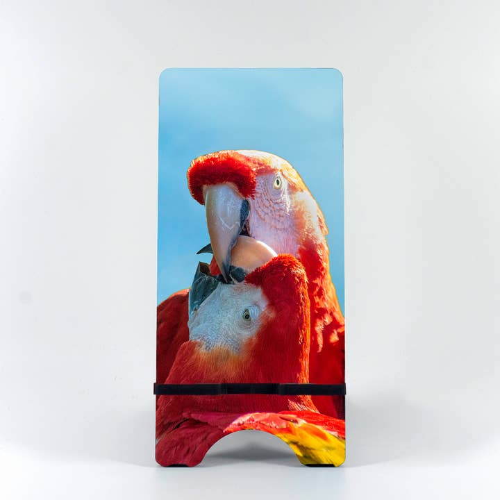 Phone Stand-Parrot Lovers for wholesale by Mike Ring Photography