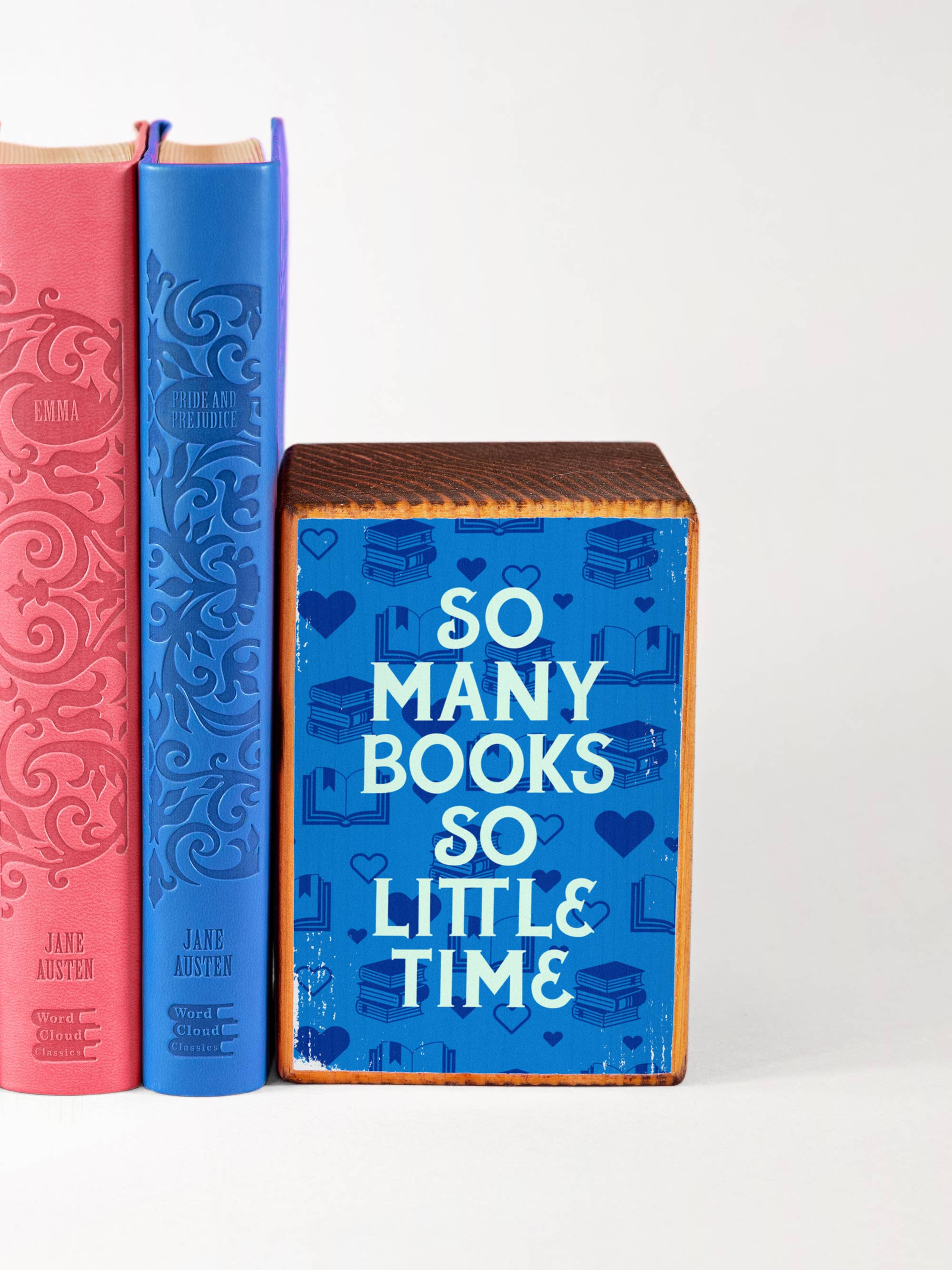 ARCHd - Vente Serre-livres - Tellement de livres, si peu de temps, serre-livres (vendu individuellement)4