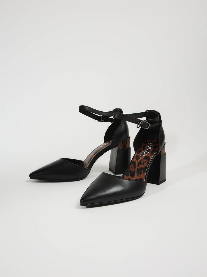 LONZA SHOES - Wholesale High Heels - Women's - Aleen Black1