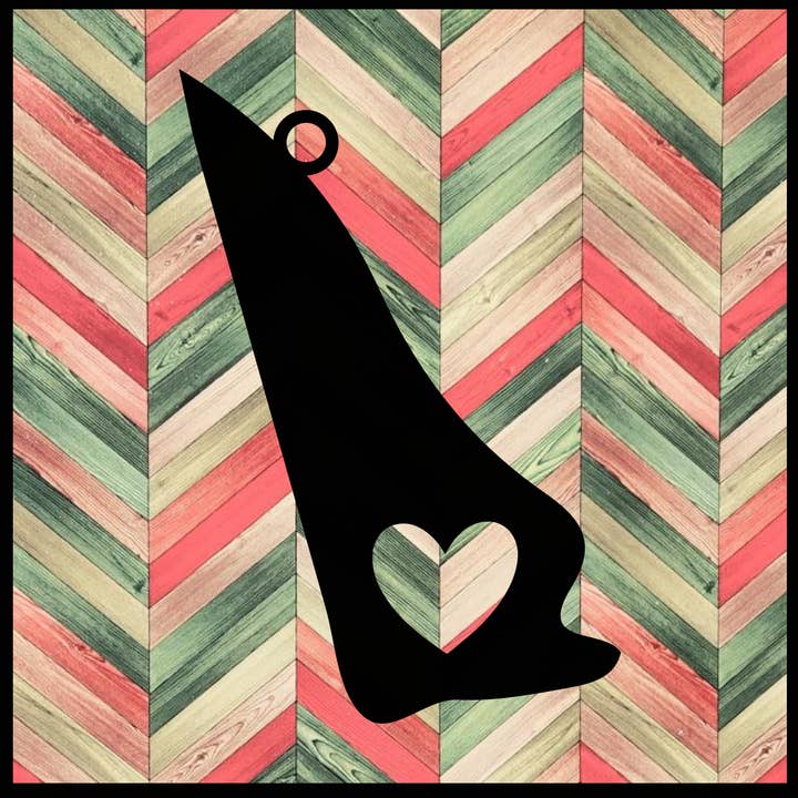 Metal Ornament Delaware for wholesale by Designed With Sparks