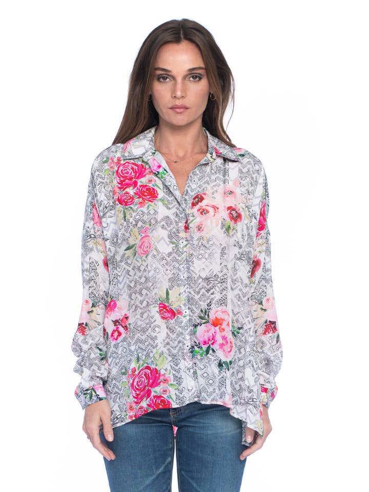 Kennedy top met lange mouwen voor wholesale door Tolani