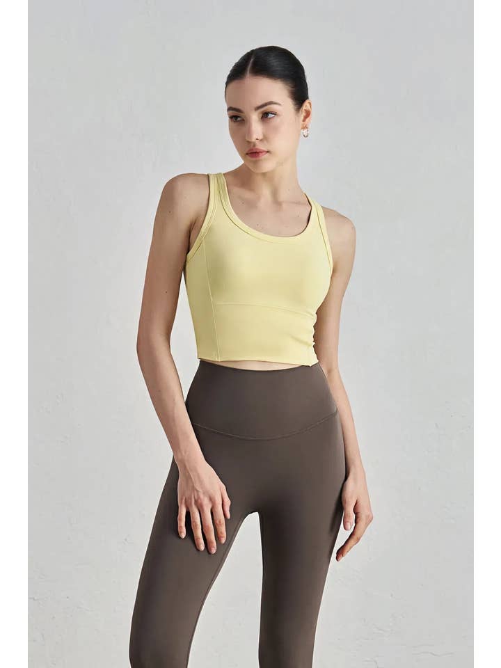 91thelabel - Vendita all'ingrosso Reggiseno sportivo - Donna - Reggiseno sportivo Nessa Longlined Modelled Cup7