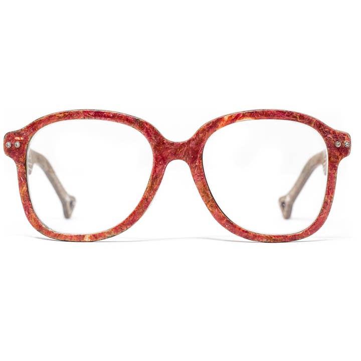 RED Hemp Optical Glasses Tequila Sunrise - Handmade Eyewear for wholesale by Hemp Eyewear
