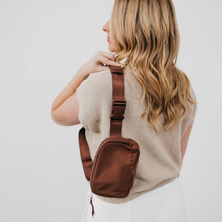Pretty Simple - Wholesale Belt Bag - Women's - Nadya Nylon Bum Bag *AS SEEN IN ANTHROPOLOGIE*