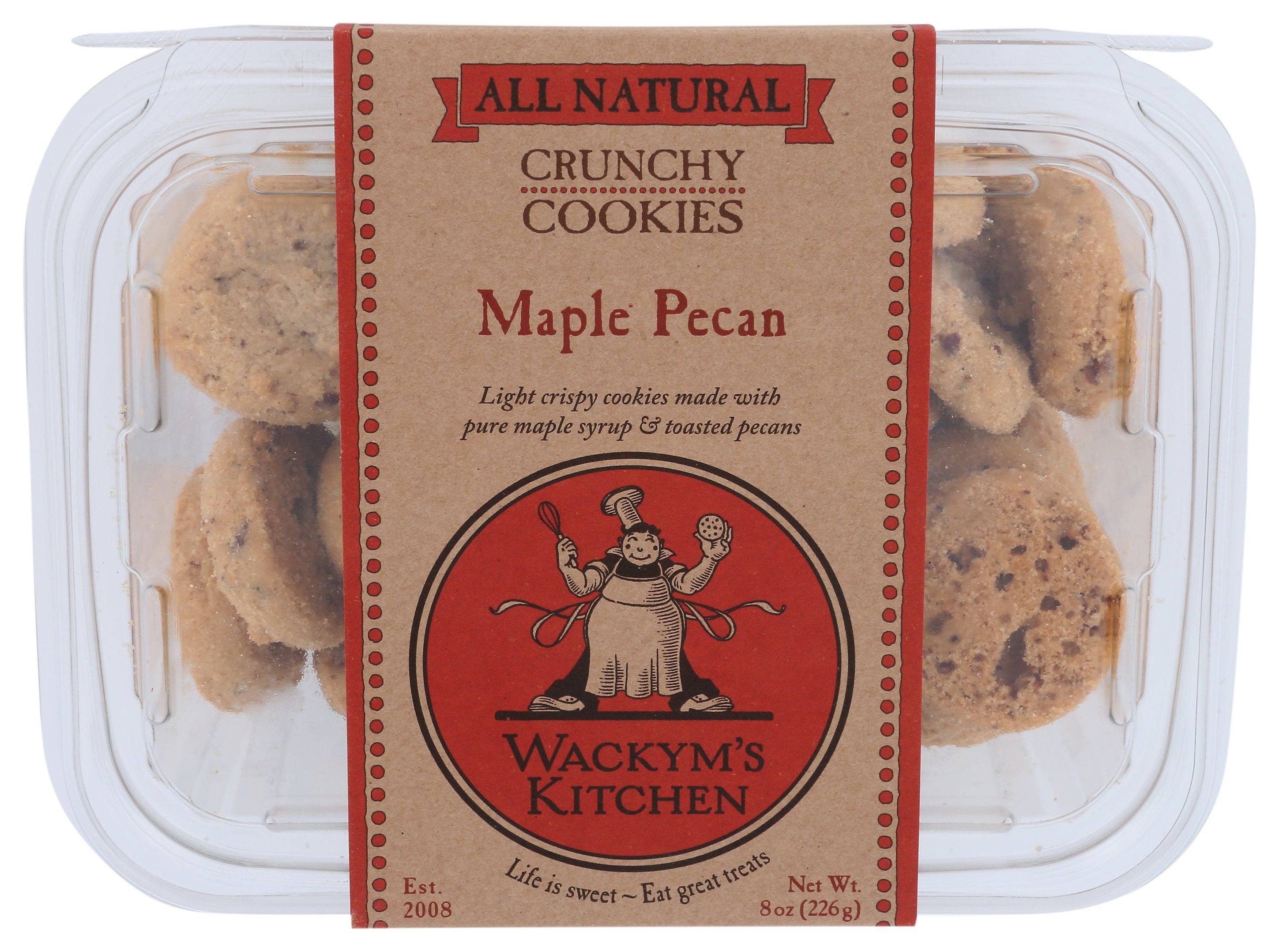 Everyday Supply Co - Wholesale Cookie - WACKYMS KITCHEN COOKIES MAPLE PECAN - Case of 120