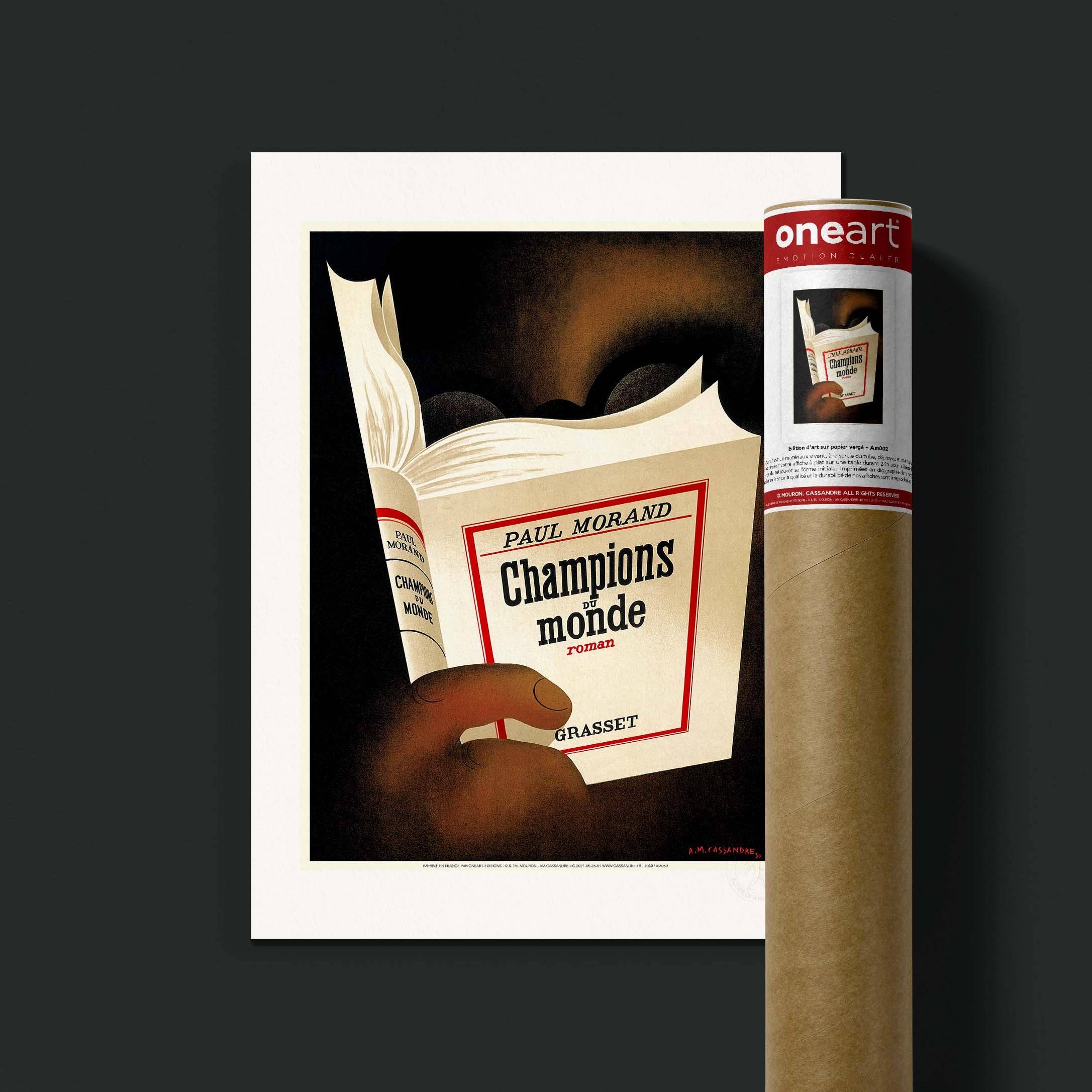 Oneart - Wholesale Poster - Cassandre World Champions Poster - AMC00591