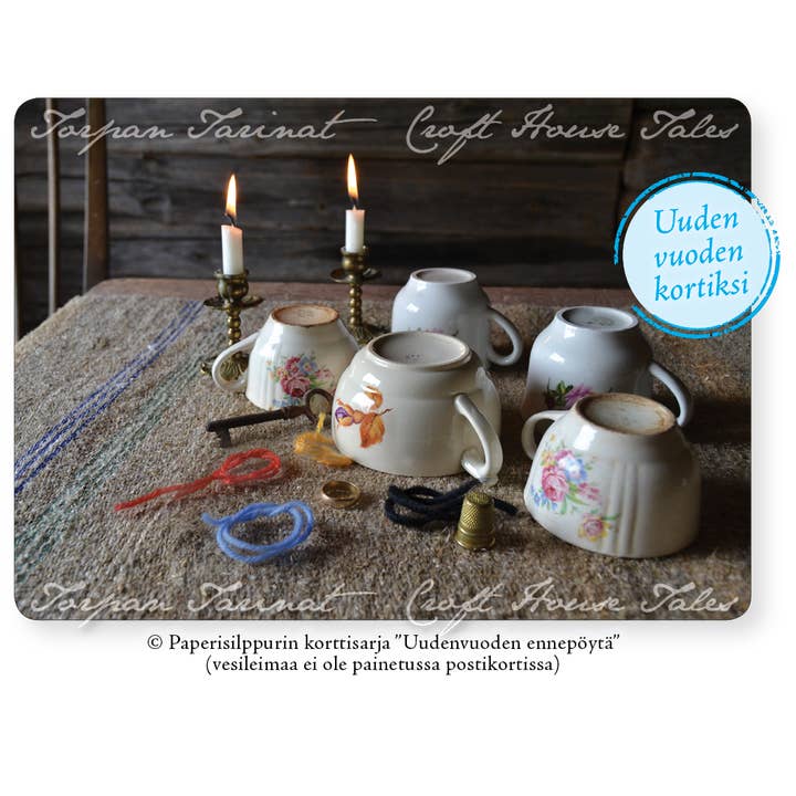 Pré -Mesa de Ano Novo, Postal, A6 (5, 10 ou 20) por atacado de Paperisilppuri