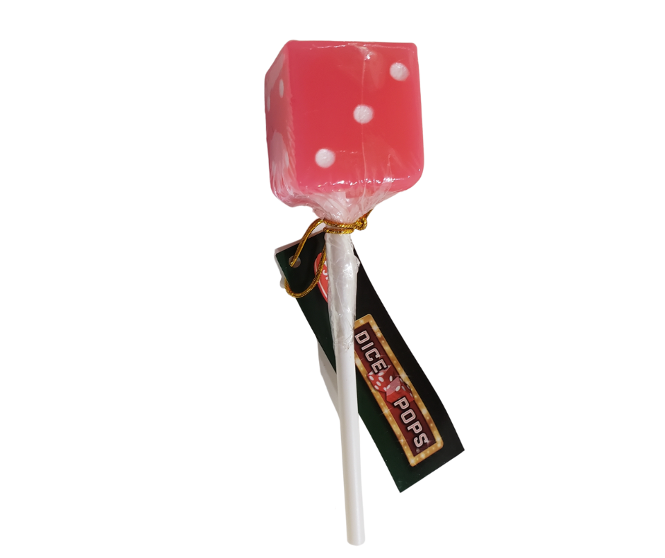 Candy Barn Express - Wholesale Lollipop - Dice Pops - 24 Gourmet Lollipops1