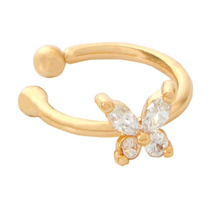 Earcuff Diamond Butterfly for wholesale by SHINE BUY