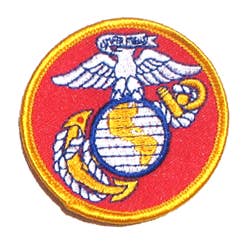 Logo USMC 2 1/2 po pour la vente par Military Patches & Pins