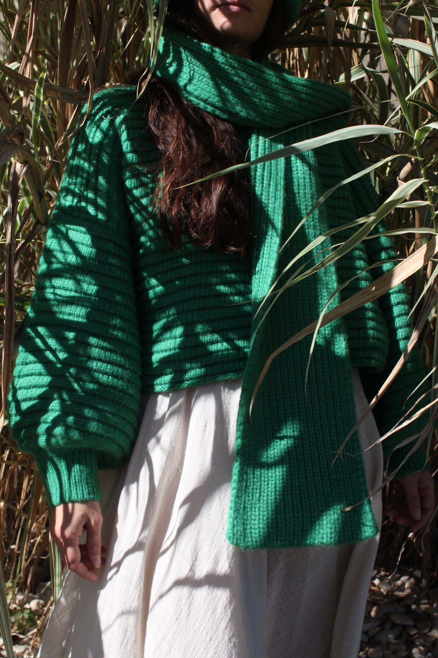 Na Nin – Großhandel Strickpullover – Damen – Romy Strickpullover aus Alpakawolle mit Ballonärmeln22