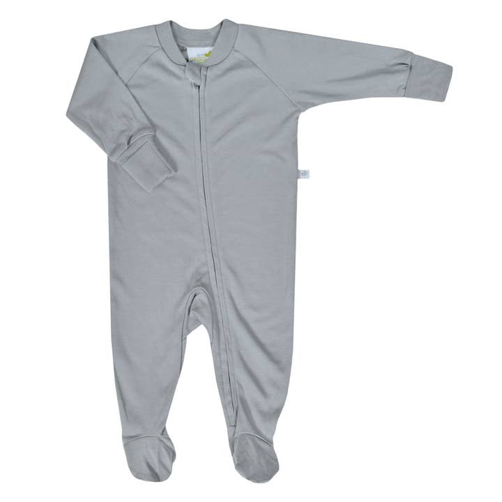 Perlimpinpin - Wholesale Sleepsuit - Baby - Bamboo baby sleeper - Pebble