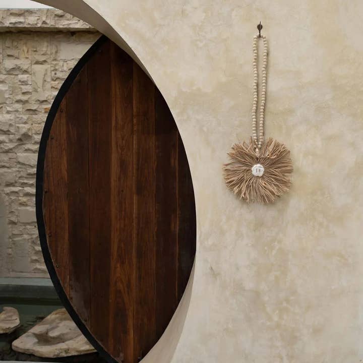 Bazar Bizar Living - Wholesale Decorative Tassel/Wall Drop - The Raffia Bunga Tassel - Natural