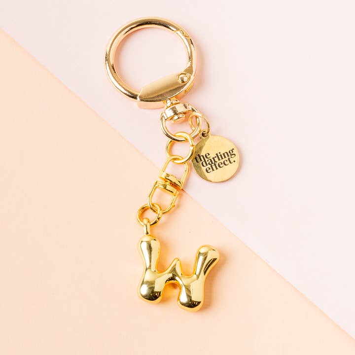 The Darling Effect - Wholesale Keychain - Women's - Bubble Letter Keychain Bag Charm25