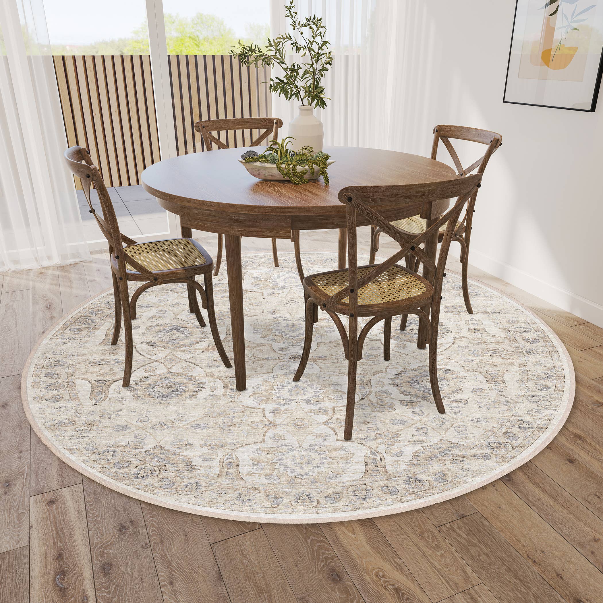 Dalyn Rug - Wholesale Area Rug - Dalyn Indoor/Outdoor Marbella MB5 Ivory Washable5