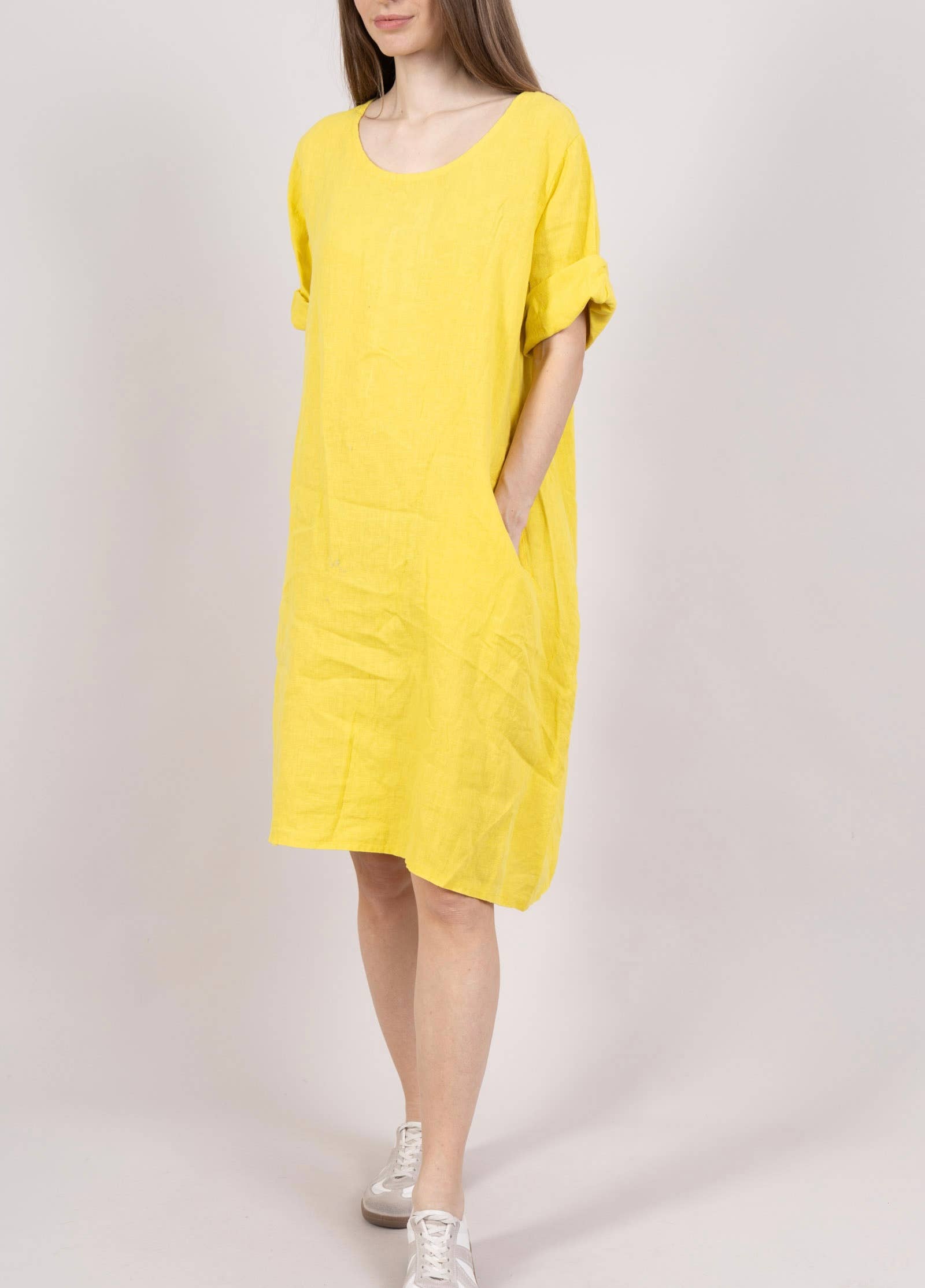 LINEN & COTTON HOUSE – Großhandel Kleid – Damen – Leinenkleid 167 Frühling Sommer Kollektion25