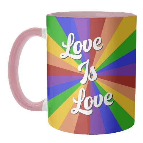 ART WOW – Großhandel Kaffeebecher – Tassen 'Love is Love Proud Print'2