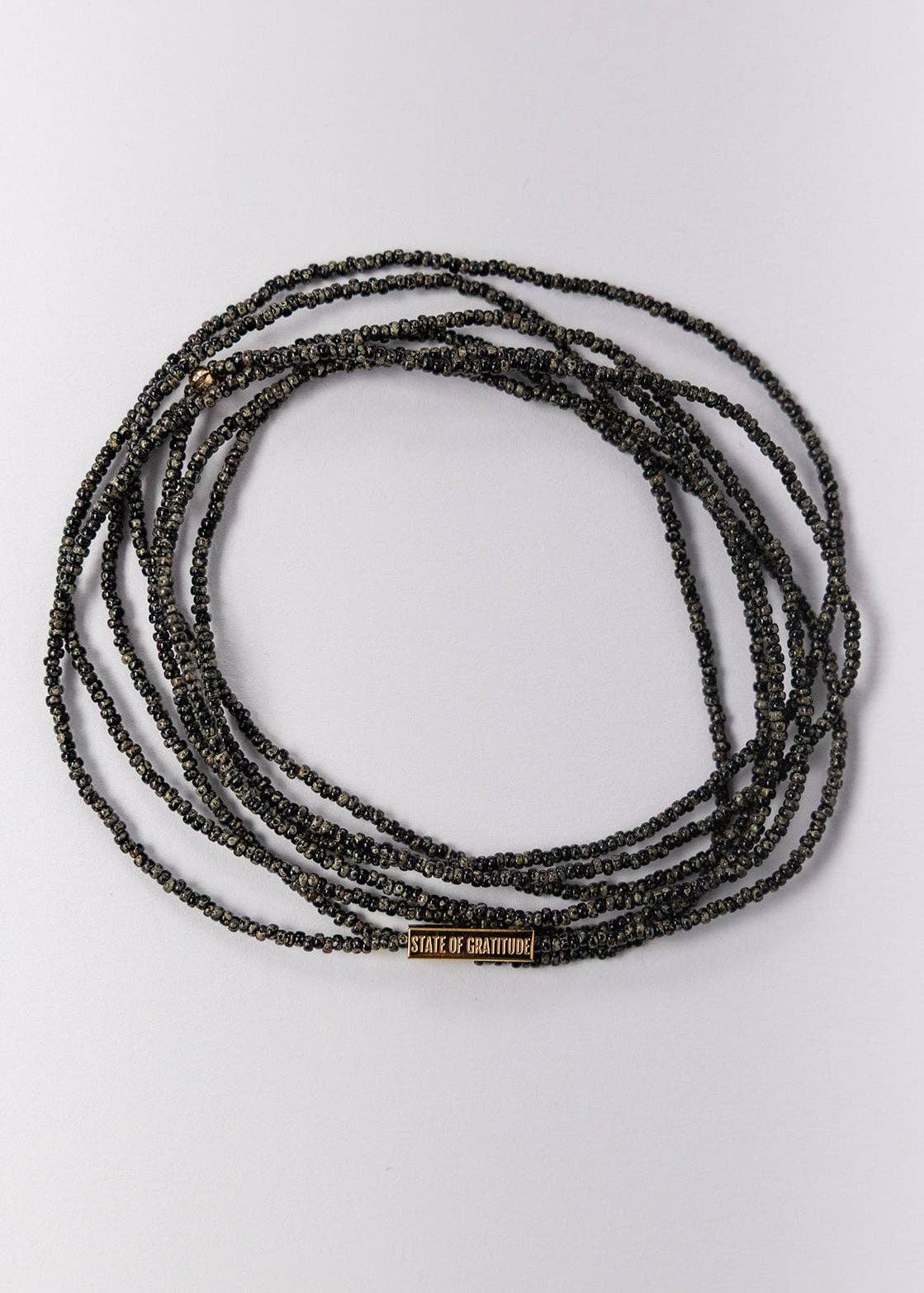 State of Gratitude – wholesale Beaded bracelet – Forest Intention Wrap Bracelet0