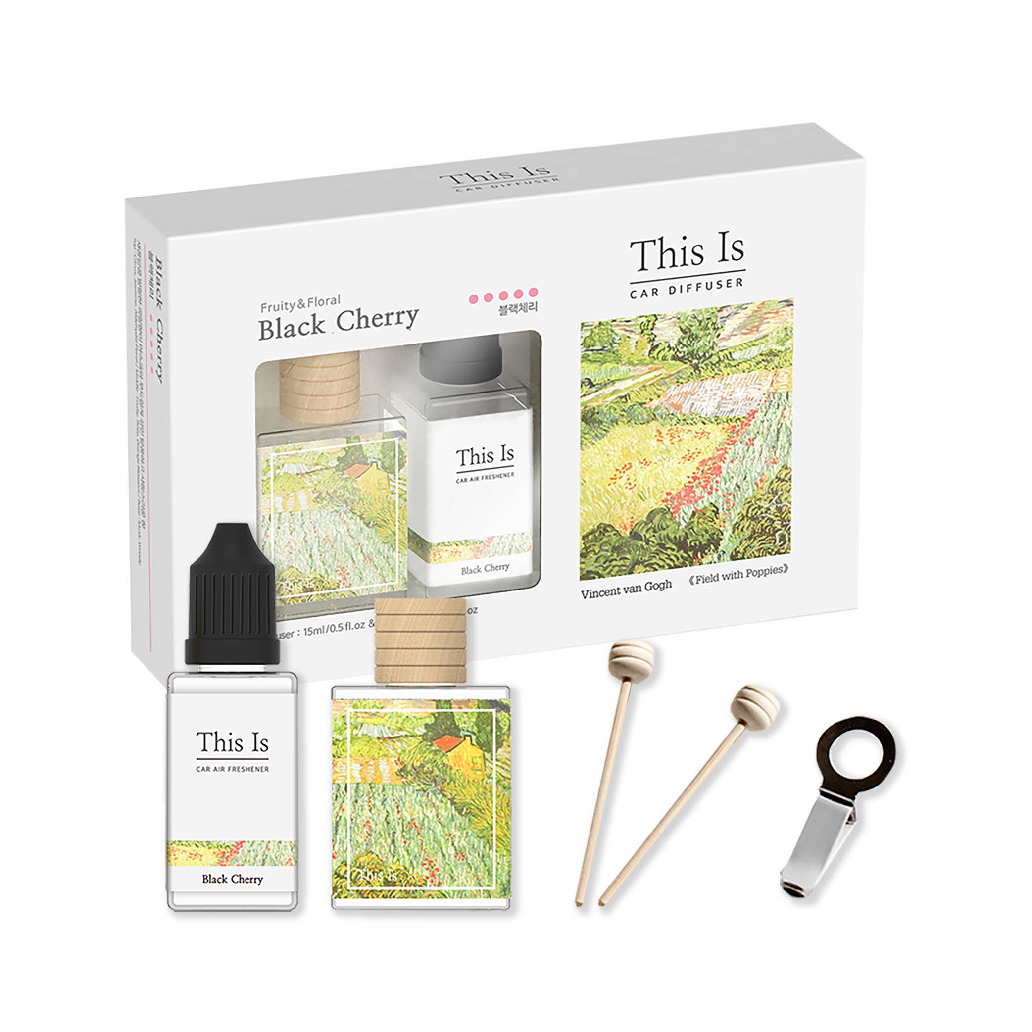 Every Reason – Großhandel Auto-Lufterfrischer – Unisex – Every Reason Auto-Duftclip mit Diffuser-Stick und Nachfüllset8