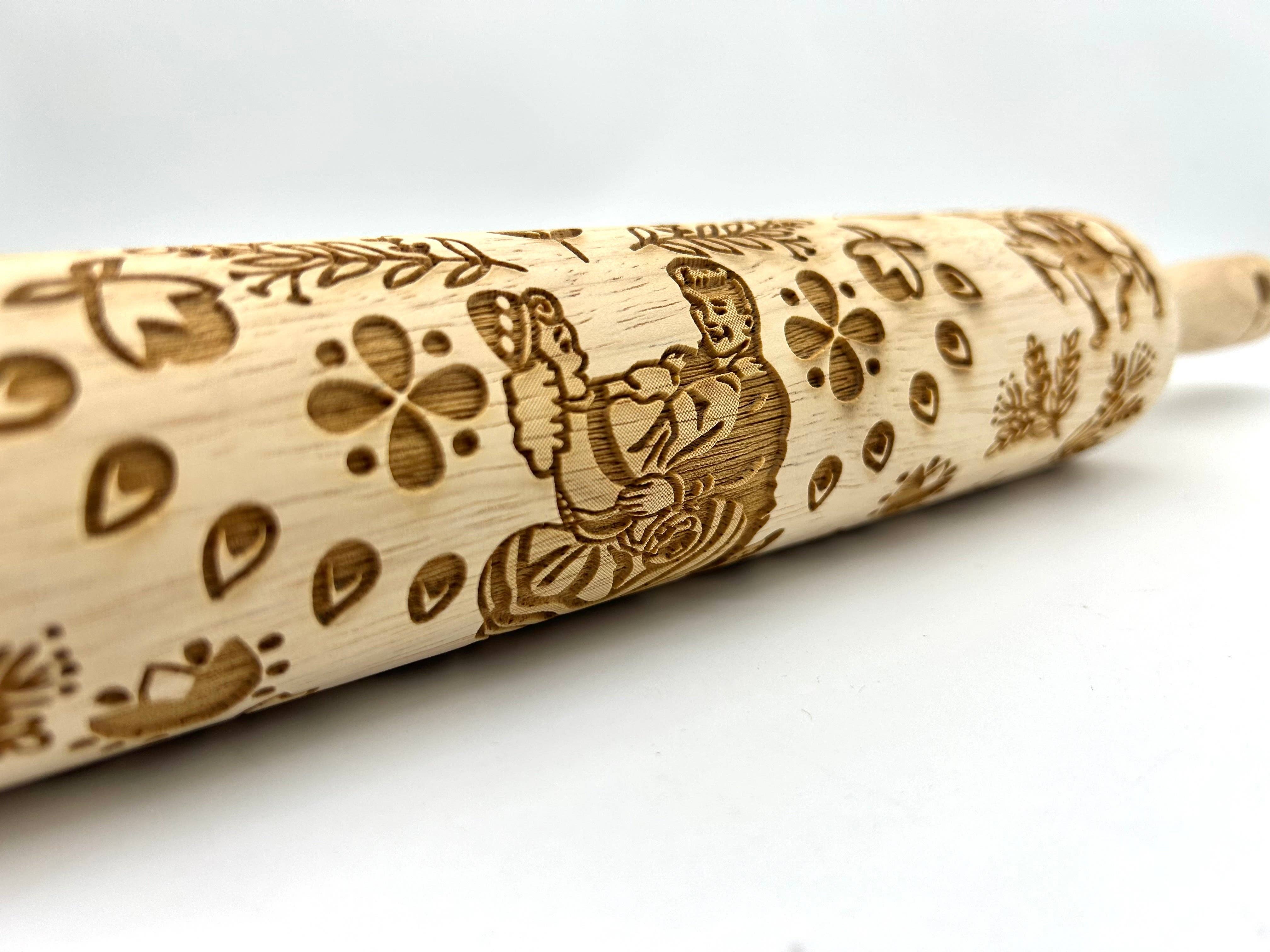 Sweet Rolling Pins - Vendita all'ingrosso Mattarelli - Mattarello in rilievo con ballerini norvegesi – Pasticceria e ceramica0