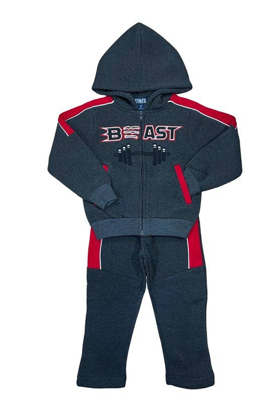 Unik - Wholesale Top & Pant Set - Kids - Beast Track suit Set 12M-24M2