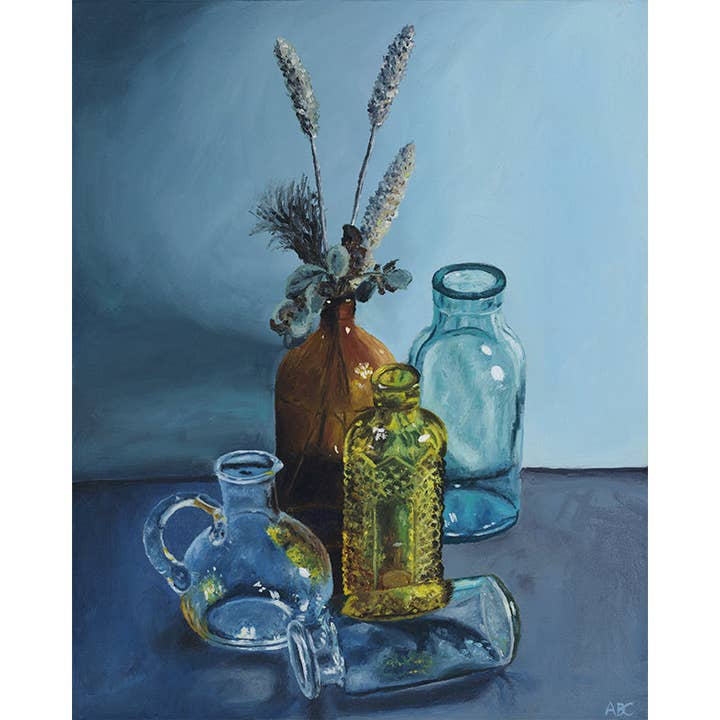 Glass and Grass 2 - Fine Art Print for wholesale by Amanda Beth Studio