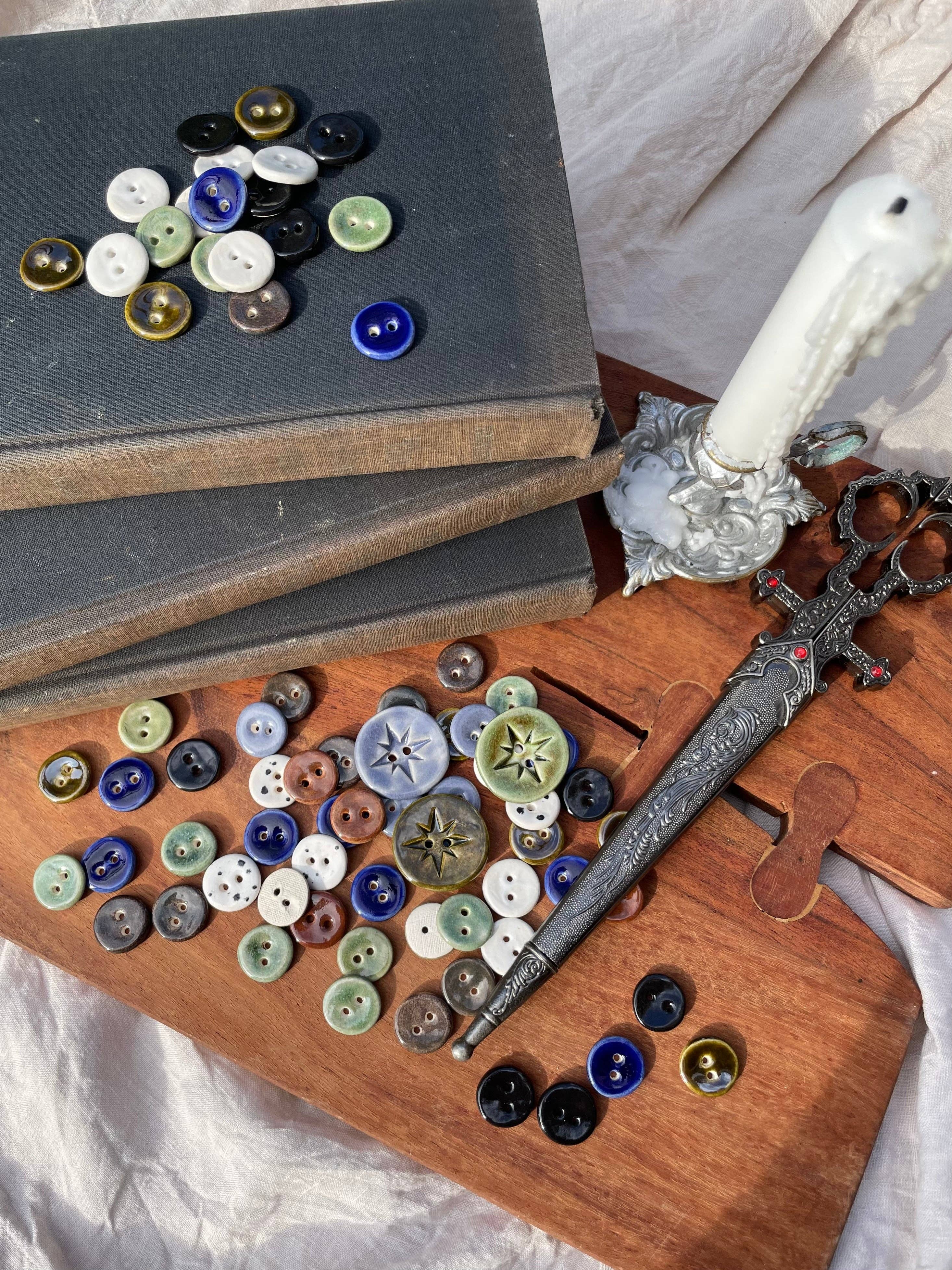 Silver Beast Studio - Wholesale Sewing Button/Snap - 18mm Original Buttons (Set of 5)1