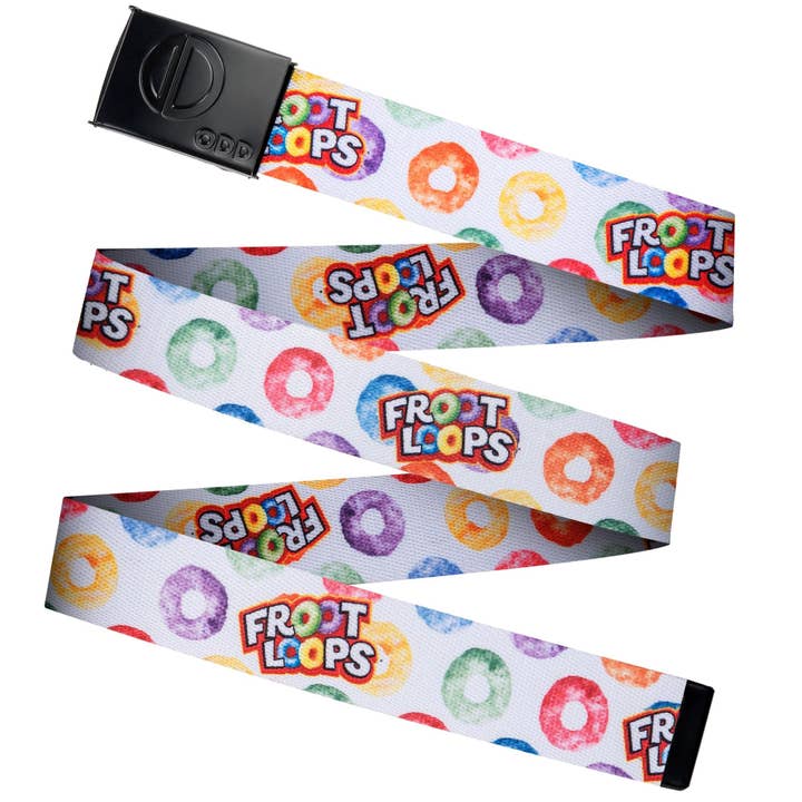 Froot Loops Cereal Odd Belt for wholesale by Odd Sox