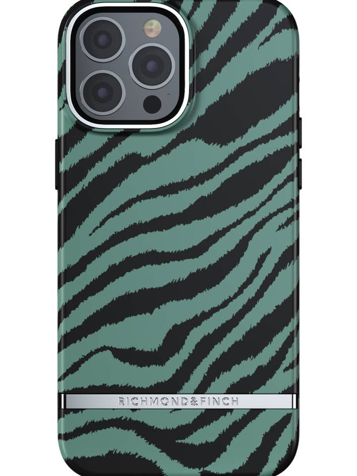 Cover per iPhone 13 Pro max Emerald Zebra per la vendita all'ingrosso da parte di Richmond & Finch