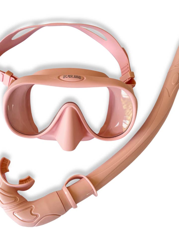 Sublime Supplies - Wholesale Swimming goggles – Kids & Baby - Sublime Snorkel Set - Pink4