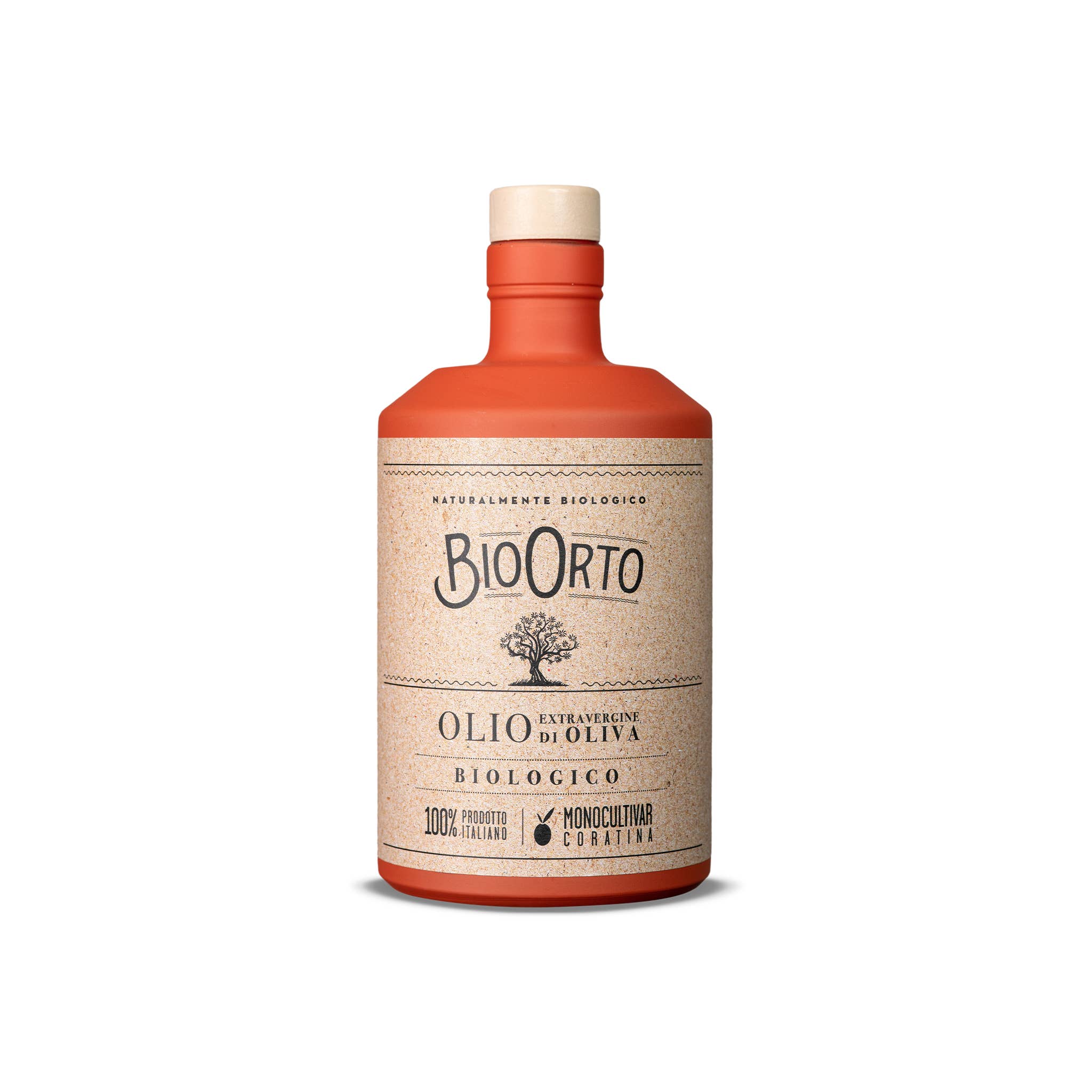 Bio Orto Società Cooperativa Agricola - Wholesale Olive Oil - Organic Evo Monocultivar Oil, Coratina 500ml