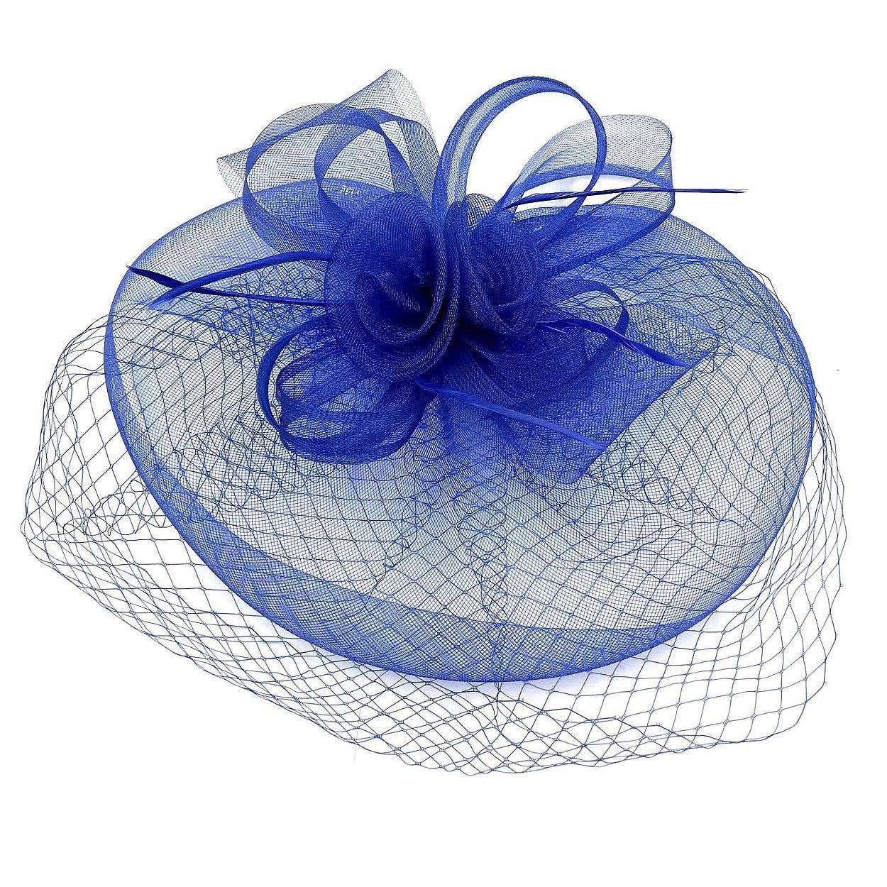 Diacly - Wholesale Fascinator Hat - Women's - Big Mesh Hat Veil Over Fascinator6