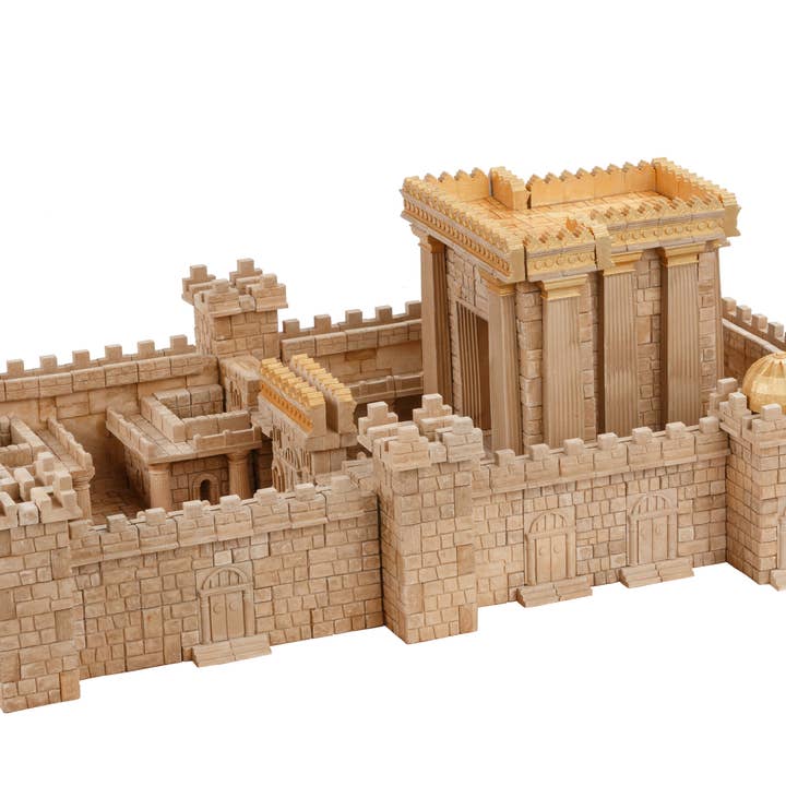 Fainotoys - Venta al por mayor Juegos de construcción - Niños - Juego de construcción de pequeños ladrillos templo en Jerusalén