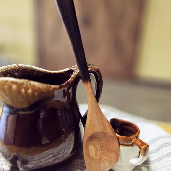 Two Ravens: Tool & Craft - Wholesale Kitchen Spoon - Souper Spoon - Handmade Wood Kitchen Utensil3