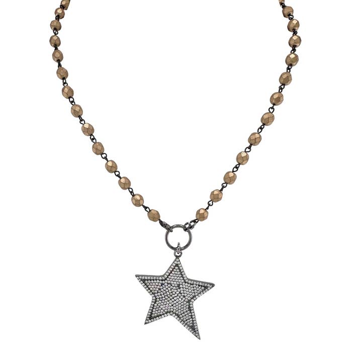Love, Lisa - Wholesale Pendant/Charm Necklace - Sun, Moon & Stars Celestial Collection of Beaded Necklaces5