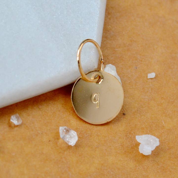 Foamy Wader - Venta al por mayor Abalorios/colgantes individuales - Set de abalorios con letra cursiva en minúscula, con letra cursiva, triple metal56