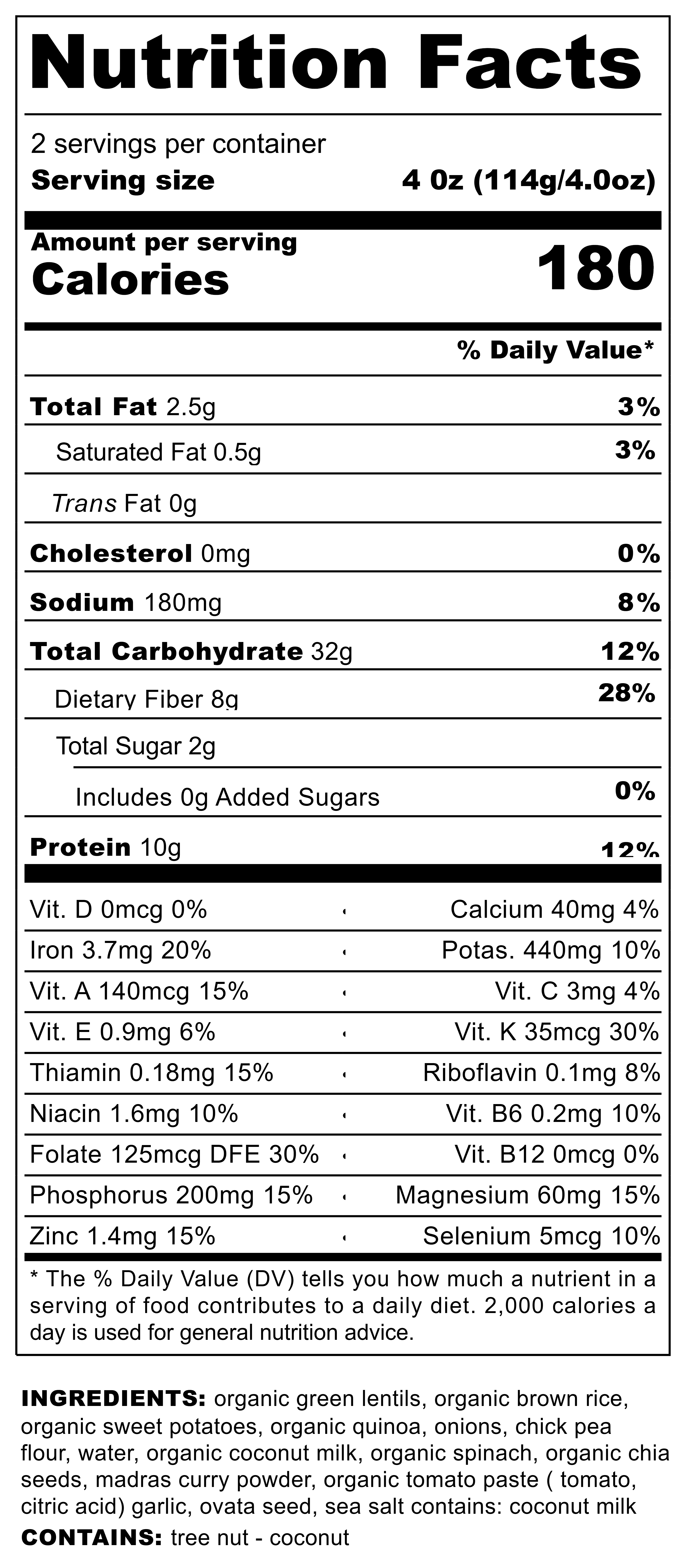 NoBull Burger - Wholesale Shelf Stable Prepared Meal - NoBull Madras Curry2