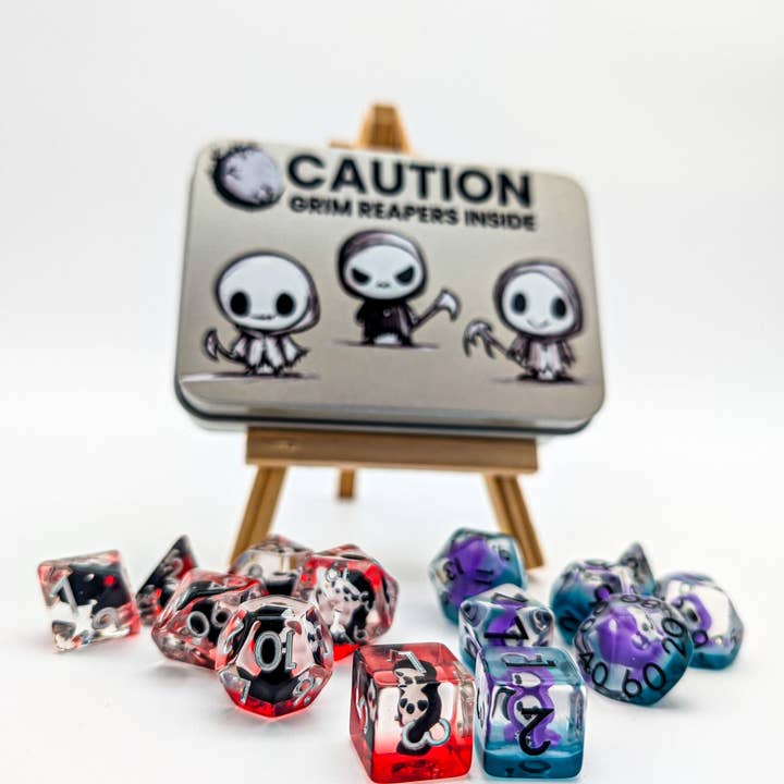 Mystery Dice Goblin - Wholesale Dice - Grim Reaper Dice Tins1