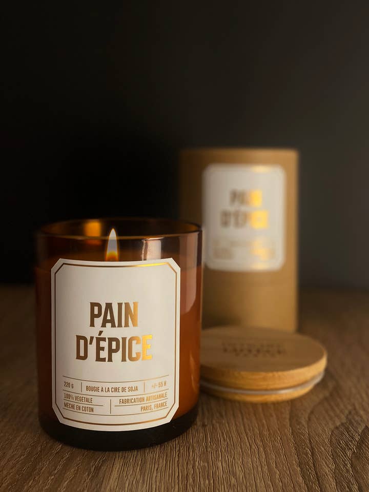 Geurkaars Speculaas - 220 g voor wholesale door Officine Lutèce