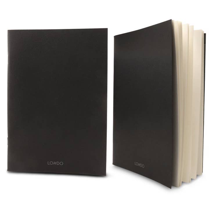 Londo - Wholesale Journal Cover - Londo Personalized Top Grain Leather Portfolio with Notepad (Snap Closure & Lock)77